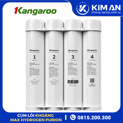 Cụm 4 Lõi Lọc Chức Năng Max Hydrogen Kangaroo