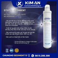 Lõi Lọc Nước ChungHo Sediment 13” (Model: M9 Undersink)