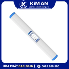 Lõi lọc than hoạt tính GAC 20 inch gầy