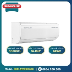Máy lạnh Sunhouse 9000 BTU 1 chiều Inverter SHR-AW09IC620