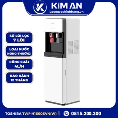 Máy Lọc Nước 2 RO Hai Chế Độ Nóng -Thường Toshiba TWP-H1660SVN(W)