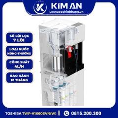 Máy Lọc Nước 2 RO Hai Chế Độ Nóng -Thường Toshiba TWP-H1660SVN(W)