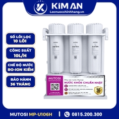 Máy lọc nước để gầm Mutosi MP-U106H