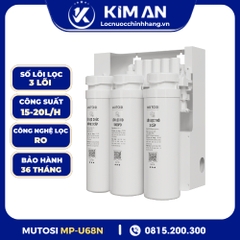Máy lọc nước để gầm 6 cấp Mutosi MP-U68N
