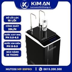 Máy Lọc Nước Điện Giải Ion Kiềm Hydrogen Mutosi MP-99PRO