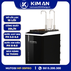 Máy Lọc Nước Điện Giải Ion Kiềm Hydrogen Mutosi MP-99PRO