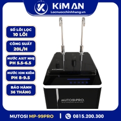 Máy Lọc Nước Điện Giải Ion Kiềm Hydrogen Mutosi MP-99PRO