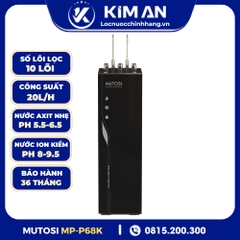 Máy Lọc Nước ĐIỆN GIẢI iON Kiềm Hydrogen Nóng Lạnh Nguội Mutosi MP-P68K