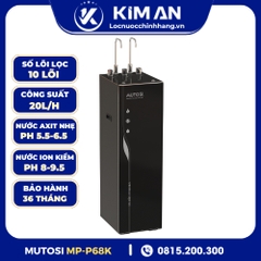 Máy Lọc Nước ĐIỆN GIẢI iON Kiềm Hydrogen Nóng Lạnh Nguội Mutosi MP-P68K