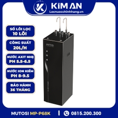 Máy Lọc Nước ĐIỆN GIẢI iON Kiềm Hydrogen Nóng Lạnh Nguội Mutosi MP-P68K