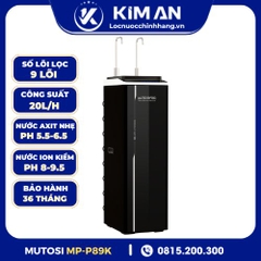 Máy lọc nước điện giải ion kiềm Hydrogen nóng nguội lạnh Mutosi MP-P89K