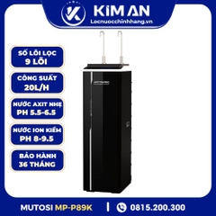 Máy lọc nước điện giải ion kiềm Hydrogen nóng nguội lạnh Mutosi MP-P89K