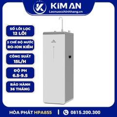 Máy lọc nước Hòa Phát Hydrogen ion kiềm RO HyperS HPA855