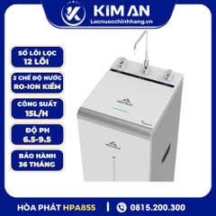 Máy lọc nước Hòa Phát Hydrogen ion kiềm RO HyperS HPA855