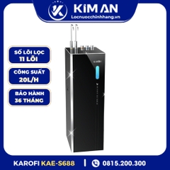 Máy lọc nước Hydro-ion kiềm nóng lạnh Karofi KAE-S688