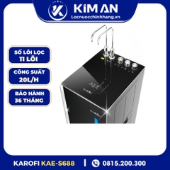 Máy lọc nước Hydro-ion kiềm nóng lạnh Karofi KAE-S688