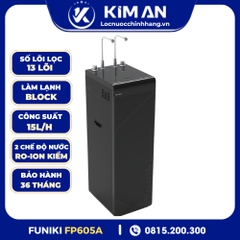 Máy lọc nước Hydrogen ion kiềm RO nóng lạnh Funiki FP605A
