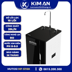 Máy lọc nước ion kiềm Hydrogen Mutosi MP-S116K
