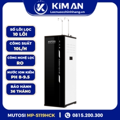 Máy lọc nước nóng lạnh nguội ion kiềm Hydrogen Mutosi MP-S119HCK