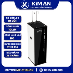 Máy lọc nước nóng lạnh nguội ion kiềm Hydrogen Mutosi MP-S119HCK