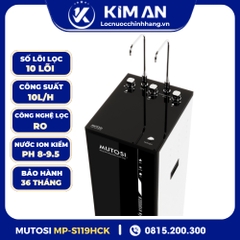 Máy lọc nước nóng lạnh nguội ion kiềm Hydrogen Mutosi MP-S119HCK