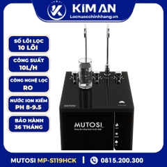 Máy lọc nước nóng lạnh nguội ion kiềm Hydrogen Mutosi MP-S119HCK