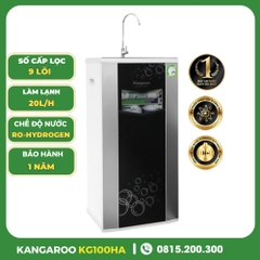 Máy Lọc Nước Kangaroo Hydrogen KG100HA Vỏ VTU Đen