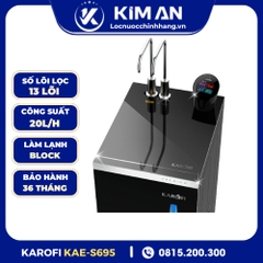 Máy lọc nước nóng lạnh Hydro-ion kiềm Karofi KAE-S695