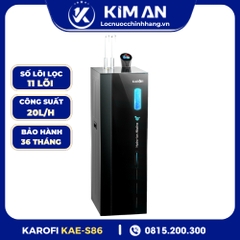 Máy lọc nước nóng lạnh Hydro-ion kiềm Karofi KAE-S86