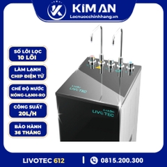 Máy lọc nước nóng lạnh Livotec 612