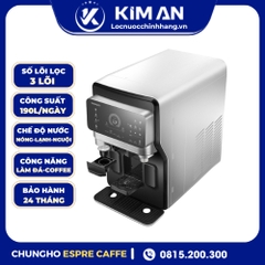 Máy Lọc Nước Nóng- Lạnh-Nguội-Làm Đá-Cà Phê Để Bàn ChungHo ESPRE CAFFE
