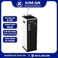 Máy lọc nước nóng lạnh nguội 8 lõi MP-350D-BK
