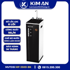 Máy lọc nước nóng lạnh nguội 8 lõi MP-350D-BK