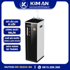 Máy lọc nước Nóng Lạnh Nguội 9 lõi MP-692HC-BK