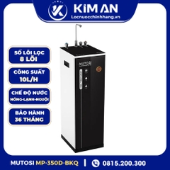 Máy lọc nước nóng lạnh nguội 8 lõi Mutosi Hydrogen MP-350D-BKQ