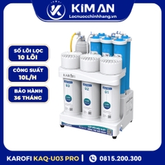 Máy lọc nước RO Karofi KAQ-U03 Pro