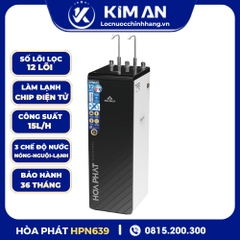 Máy lọc nước RO nóng lạnh Hòa Phát HPN639