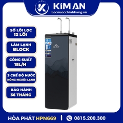Máy lọc nước RO nóng lạnh Hòa Phát HPN669