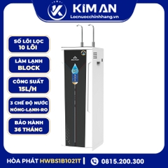 Máy lọc nước RO nóng lạnh Hòa Phát HWBS1B1021T