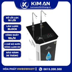 Máy lọc nước RO nóng lạnh Hòa Phát HWBS1B1021T