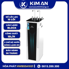Máy lọc nước RO nóng lạnh Hòa Phát HWBS3A1021