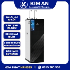 Máy lọc nước RO nóng nguội lạnh Hòa Phát HPN629