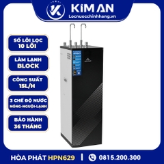Máy lọc nước RO nóng nguội lạnh Hòa Phát HPN629