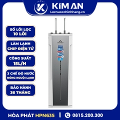 Máy lọc nước RO nóng nguội lạnh Hòa Phát HPN635
