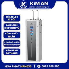 Máy lọc nước RO nóng nguội lạnh Hòa Phát HPN635