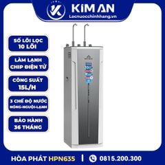 Máy lọc nước RO nóng nguội lạnh Hòa Phát HPN635