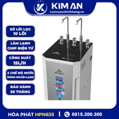 Máy lọc nước RO nóng nguội lạnh Hòa Phát HPN635