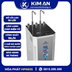Máy lọc nước RO nóng nguội lạnh Hòa Phát HPN635