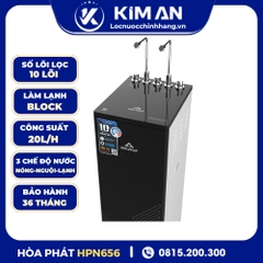 Máy lọc nước RO nóng nguội lạnh Hòa Phát HPN656