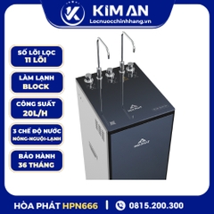 Máy lọc nước RO nóng nguội lạnh Hòa Phát HPN666